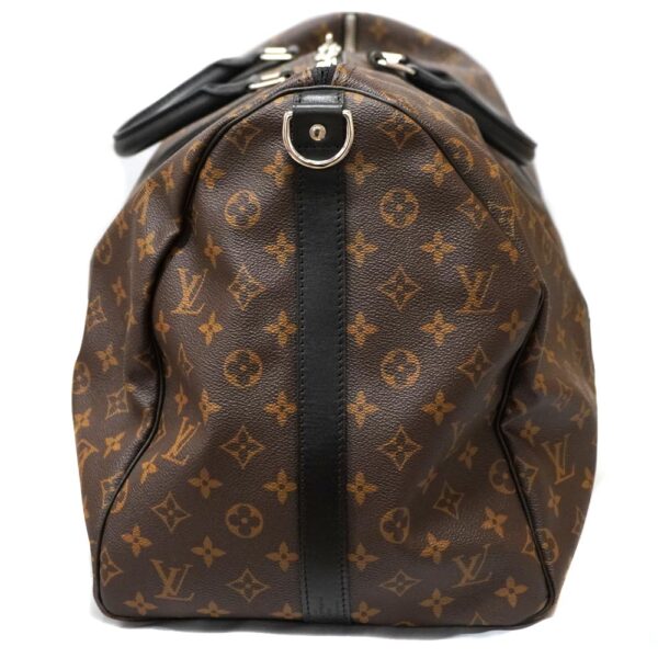 23 2502 3 Louis Vuitton Keepall Bandouliere 55 Travel Bag Macassar Brown