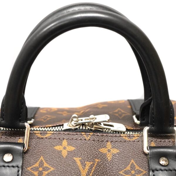 23 2502 7 Louis Vuitton Keepall Bandouliere 55 Travel Bag Macassar Brown