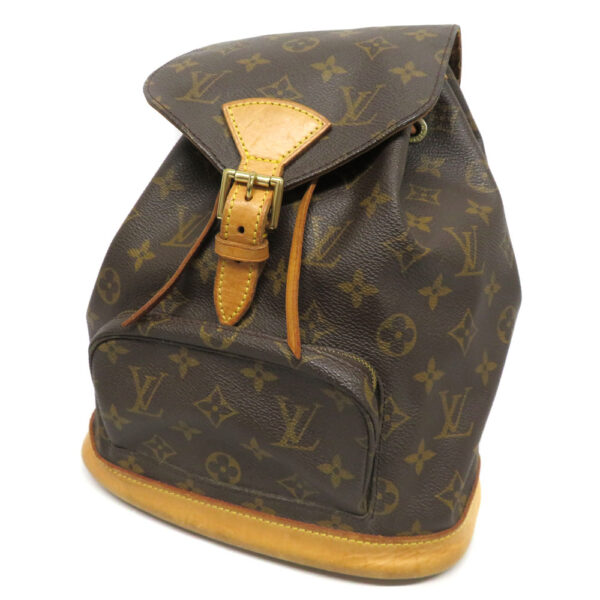 23 2528 Louis Vuitton Montsouris MM Monogram Backpack