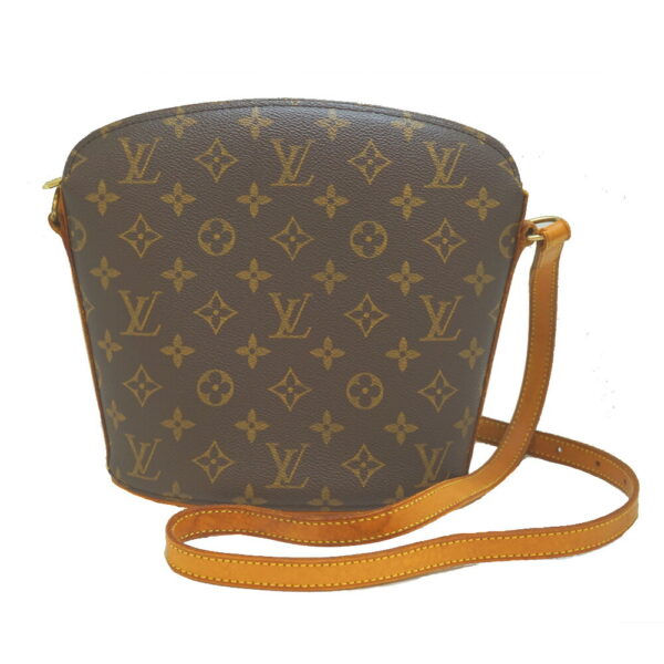 23 2570 Louis Vuitton Dol O Shoulder Bag Monogram Canvas Brown