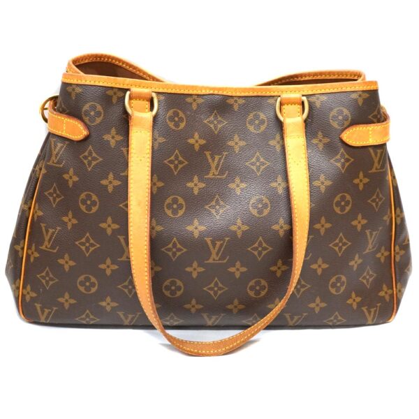 23 2572 2 Louis Vuitton Batignolles Horizontal Handbag Monogram Canvas Brown