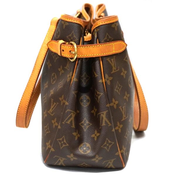 23 2572 3 Louis Vuitton Batignolles Horizontal Handbag Monogram Canvas Brown