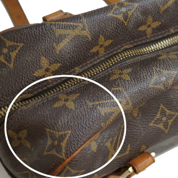 23 2574 8 Louis Vuitton Cite MM Handbag Monogram Canvas Brown