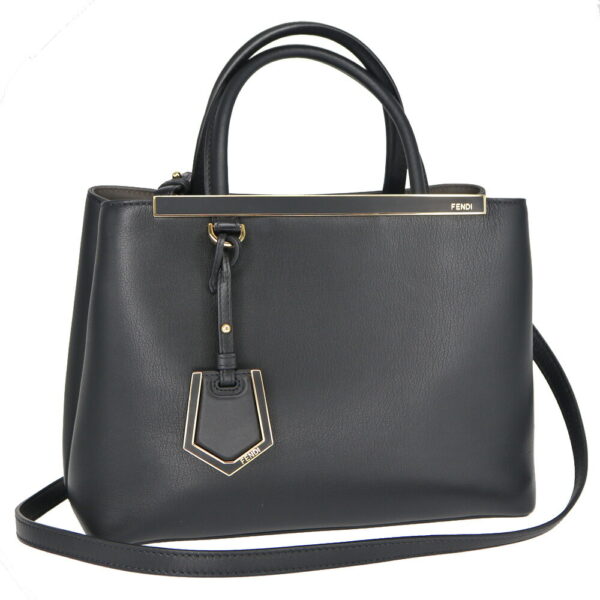 23 2582 Fendi Petit Toujours Handbag Shoulder Bag Black