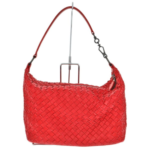 23 2656 4 Bottega Veneta Nappa Handbag Leather Coral Pink