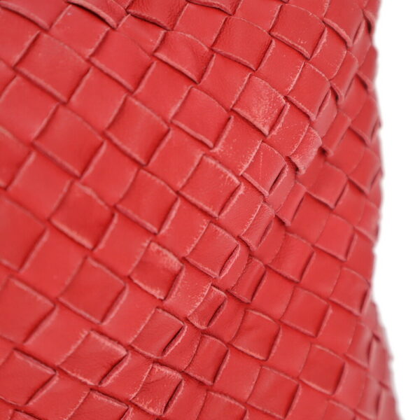 23 2656 7 Bottega Veneta Nappa Handbag Leather Coral Pink