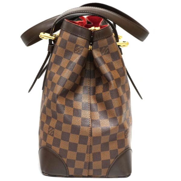 23 2660 4 Louis Vuitton Hampstead GM Tote Bag Damier Ebene Brown