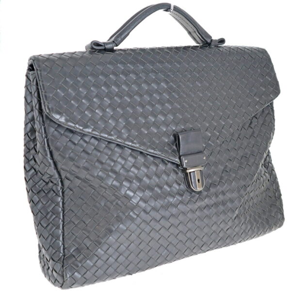 23 2672 Bottega Veneta Briefcase Intrecciato