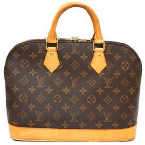 23 2683 1 Louis Vuitton Palermo PM Monogram Handbag Brown