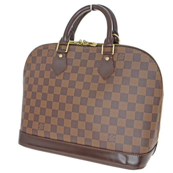 23 3048 03 Louis Vuitton Alma Damier Ebene Handbag