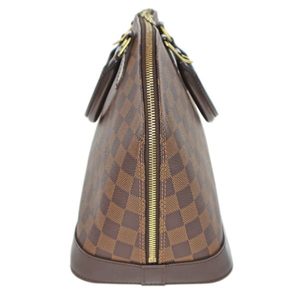 23 3048 05 Louis Vuitton Alma Damier Ebene Handbag