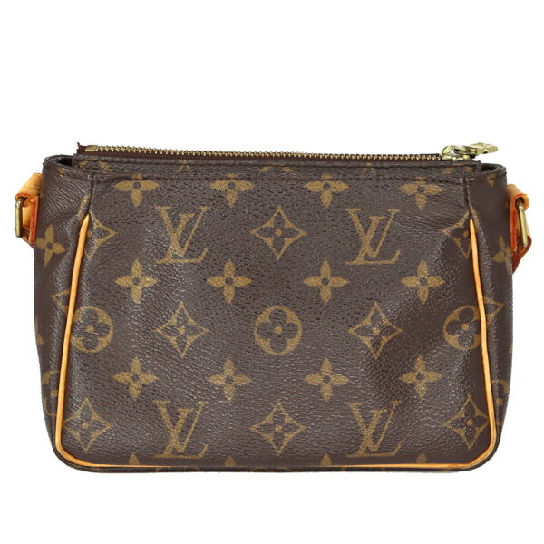 23 3113 2 Louis Vuitton Viva Cite PM Shoulder Bag Canvas Brown