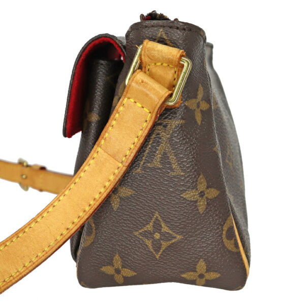 23 3113 3 Louis Vuitton Viva Cite PM Shoulder Bag Canvas Brown