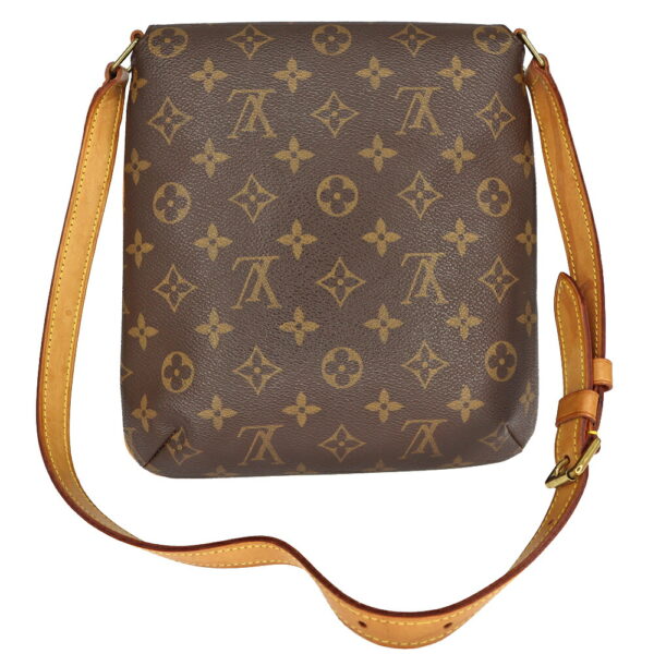 23 3154 2 Louis Vuitton Musette Salsa Shoulder Bag Canvas Brown