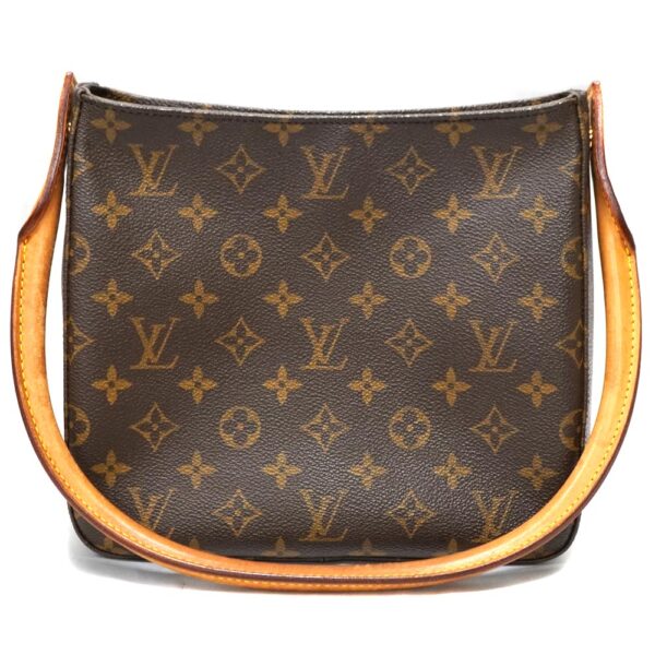 23 3213 2 Louis Vuitton Looping MM Shoulder Bag Monogram Canvas