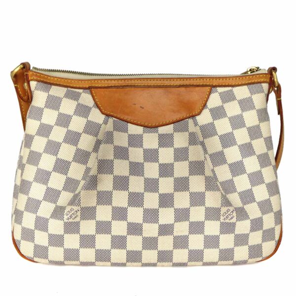 23 3323 3 Louis Vuitton Syracuse PM Shoulder Bag Damier Azur