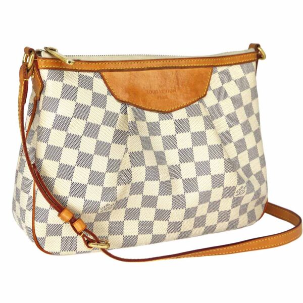 23 3323 Louis Vuitton Syracuse PM Shoulder Bag Damier Azur