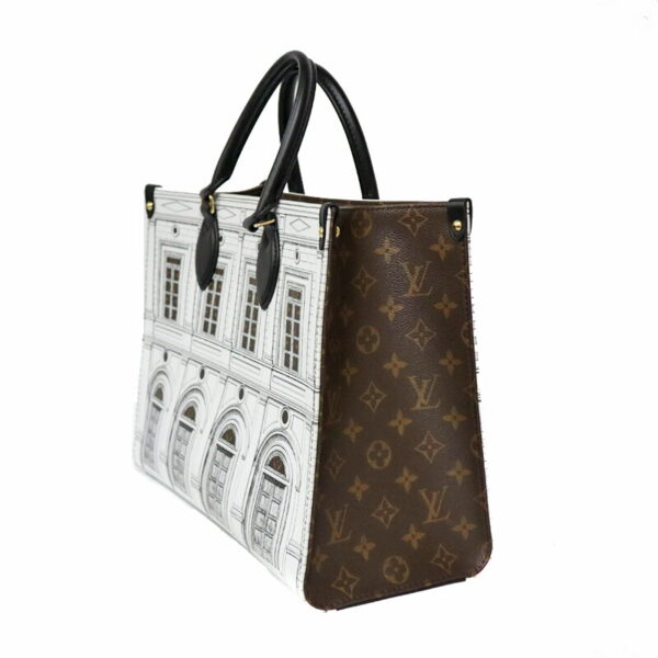 23 3452 2 Louis Vuitton On the Go MM Fornasetti Handbag