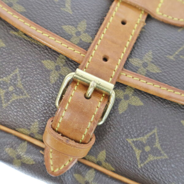 23 3641 13 Louis Vuitton Saumur 30 Monogram Canvas Shoulder Bag Brown