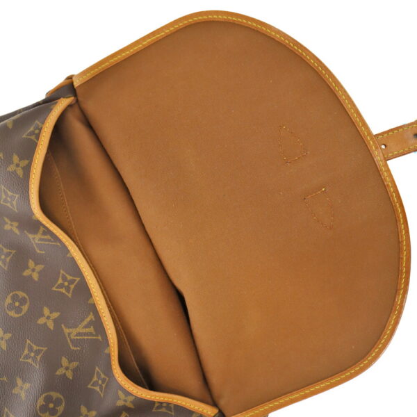 23 3641 14 Louis Vuitton Saumur 30 Monogram Canvas Shoulder Bag Brown