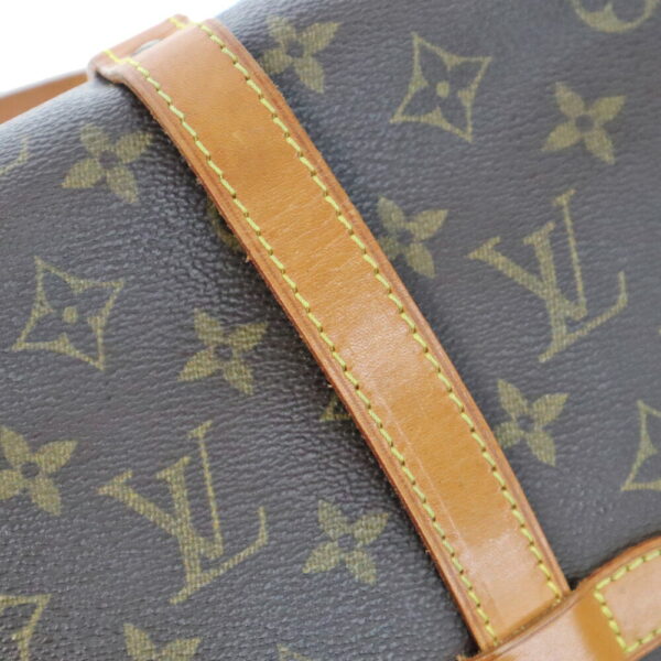 23 3641 7 Louis Vuitton Saumur 30 Monogram Canvas Shoulder Bag Brown