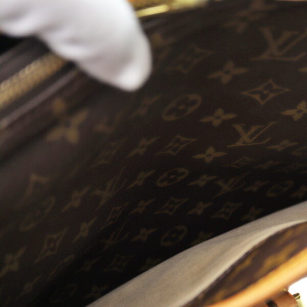 23 3909 17 Louis Vuitton Rivoli Handbag Monogram Canvas Brown