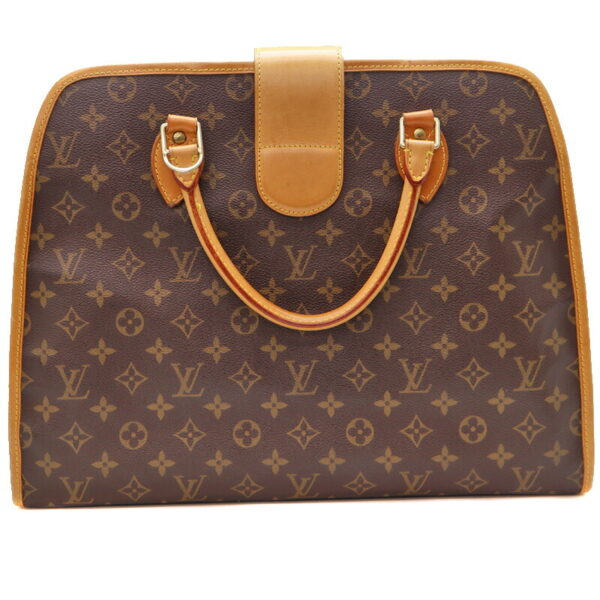 23 3909 2 Louis Vuitton Rivoli Handbag Monogram Canvas Brown