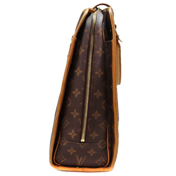 23 3909 3 Louis Vuitton Rivoli Handbag Monogram Canvas Brown