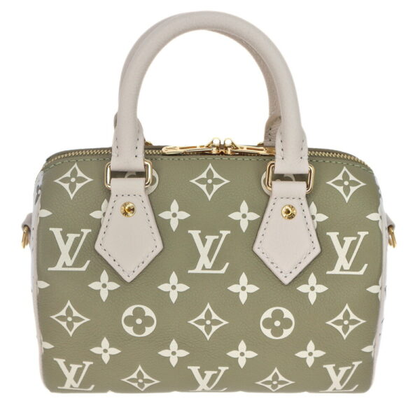 23 4131 2 Louis Vuitton Speedy Bandouliere 20 Empreinte Handbag Bicolor