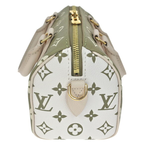 23 4131 3 Louis Vuitton Speedy Bandouliere 20 Empreinte Handbag Bicolor