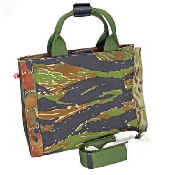 23 4378 20 Diesel Camouflage Patchwork Tote Bag