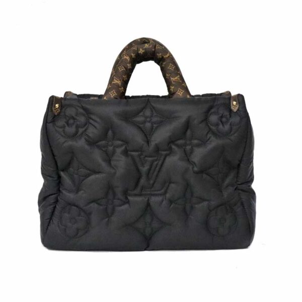 23 4399 3 Louis Vuitton On the Go MM LV Pillow Handbag