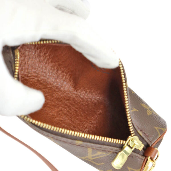 23 4441 17 Louis Vuitton Papillon 30 Monogram Shoulder Bag Brown