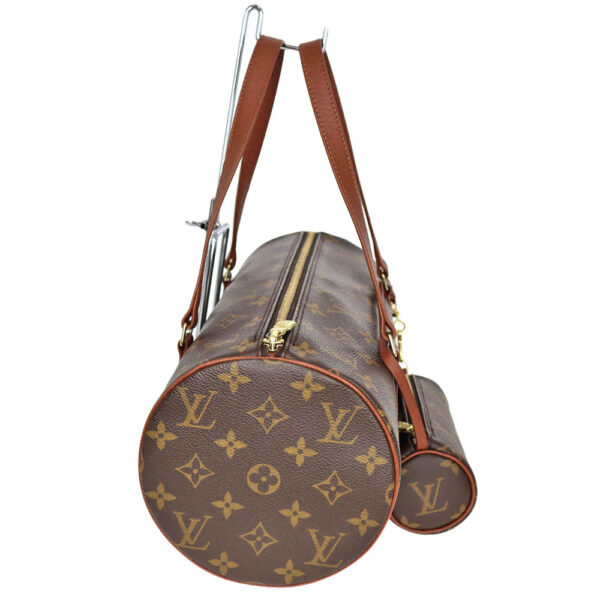 23 4441 3 Louis Vuitton Papillon 30 Monogram Shoulder Bag Brown