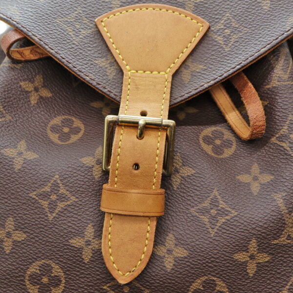 23 4510 13 Louis Vuitton Montsouris GM Backpack Monogram Canvas Brown