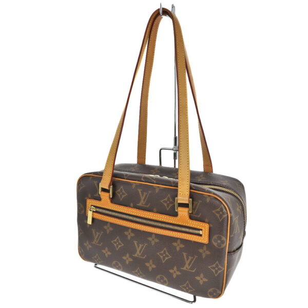 23 5357 Louis Vuitton Cité MM Monogram Shoulder Bag