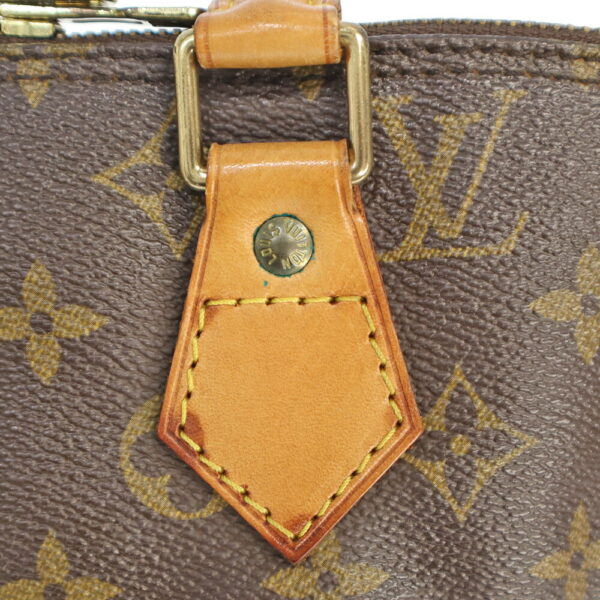 23 5471 10 Louis Vuitton Alma Monogram Handbag Brown