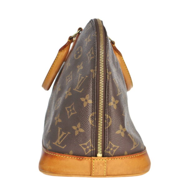 23 5471 3 Louis Vuitton Alma Monogram Handbag Brown