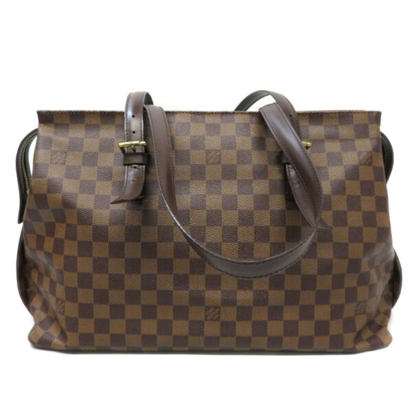 23 557802 Louis Vuitton Chelsea Damier Ebene Tote Bag