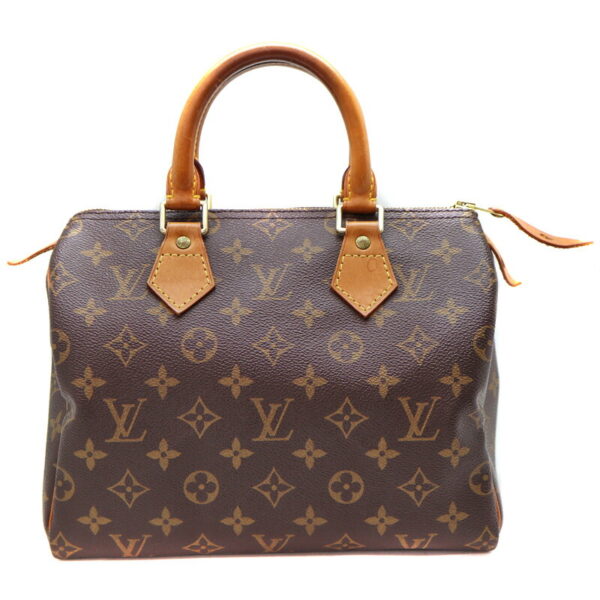 23 5837 1 Louis Vuitton Speedy 25 Handbag Monogram Brown