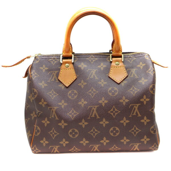 23 5837 2 Louis Vuitton Speedy 25 Handbag Monogram Brown