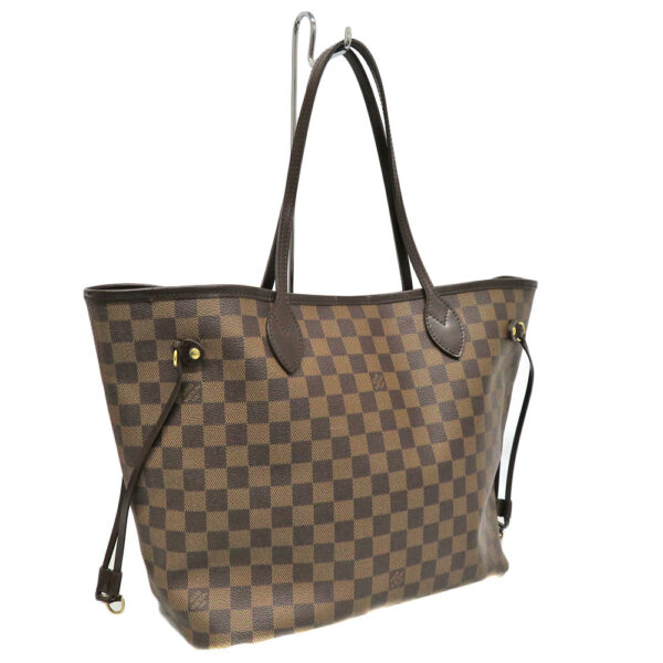 23 6404 1 Louis Vuitton Neverfull MM Damier Ebene Tote Bag