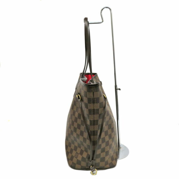 23 6404 3 Louis Vuitton Neverfull MM Damier Ebene Tote Bag