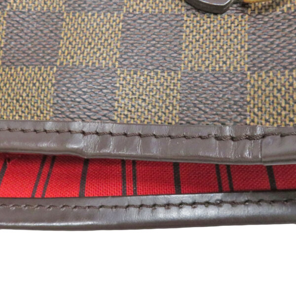 23 6404 6 Louis Vuitton Neverfull MM Damier Ebene Tote Bag