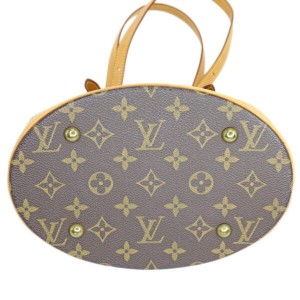 23 6702 04 Louis Vuitton Bucket PM Monogram Canvas Shoulder Bag