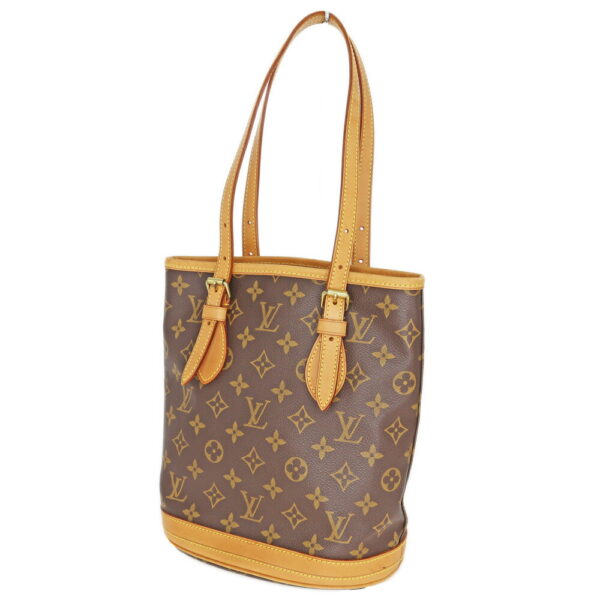 23 6702 Louis Vuitton Bucket PM Monogram Canvas Shoulder Bag