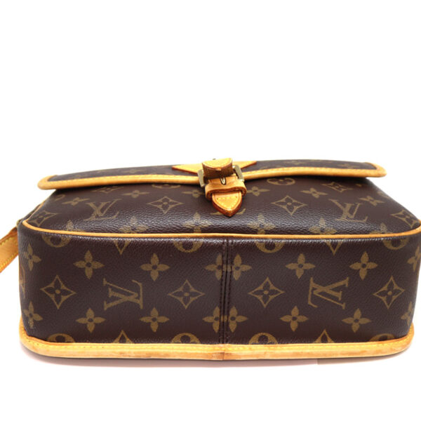 23 6724 5 Louis Vuitton Sologne Shoulder Bag Monogram Canvas Brown