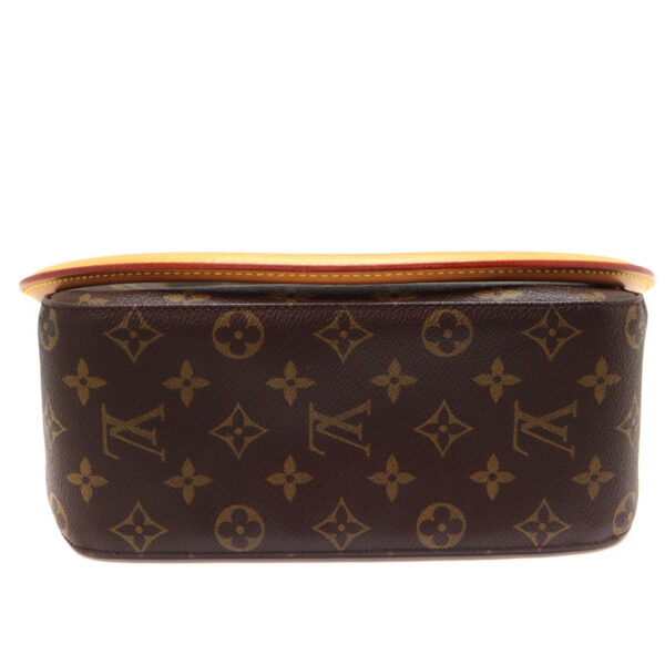 23 6909 5 Louis Vuitton Looping MM Handbag Monogram Canvas Brown