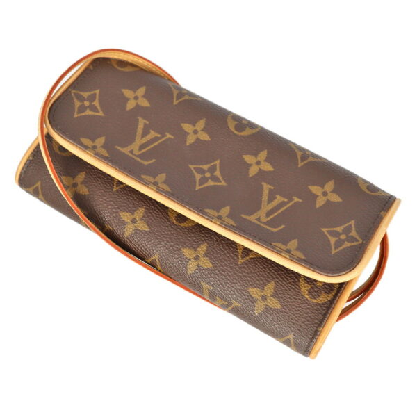 23 6946 1 Louis Vuitton Pochette Twin PM Monogram Shoulder Bag