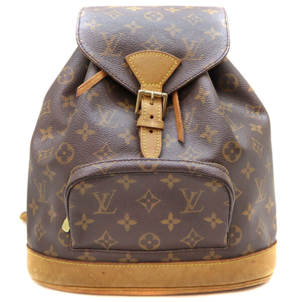 23 7194 1 Louis Vuitton Monsouris Rucksack Monogram Canvas Brown